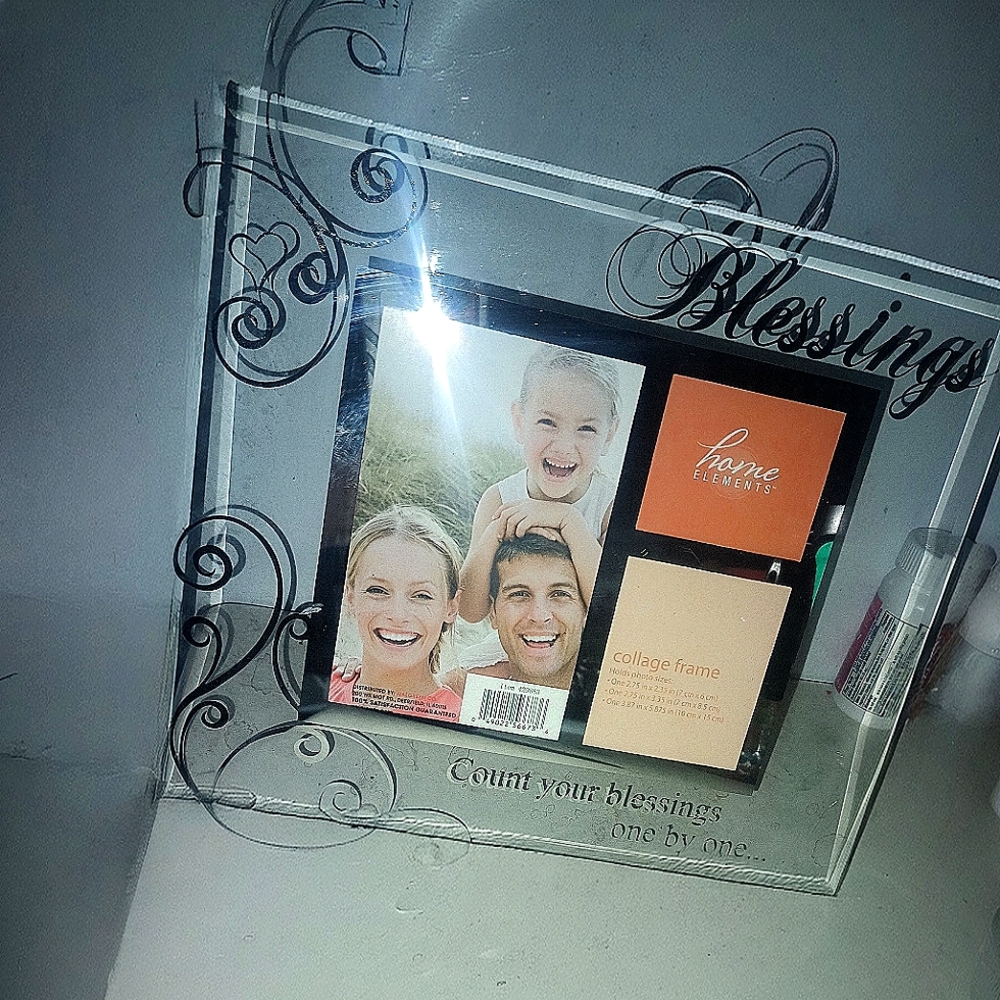 Collage Family Blessing Photo Frame